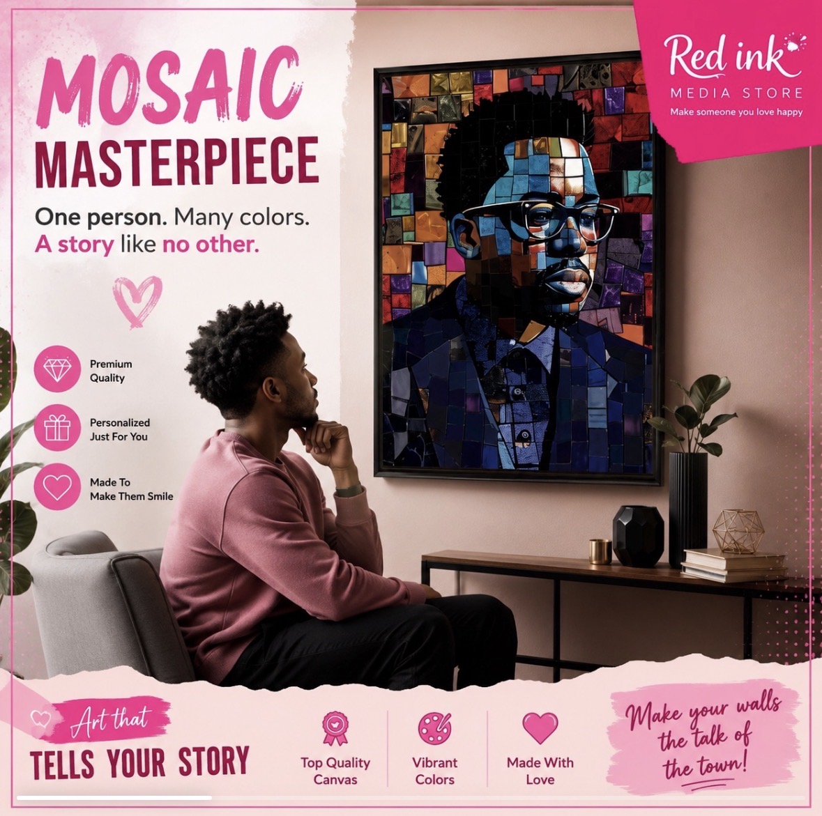 Mosaic Masterpiece Canvas