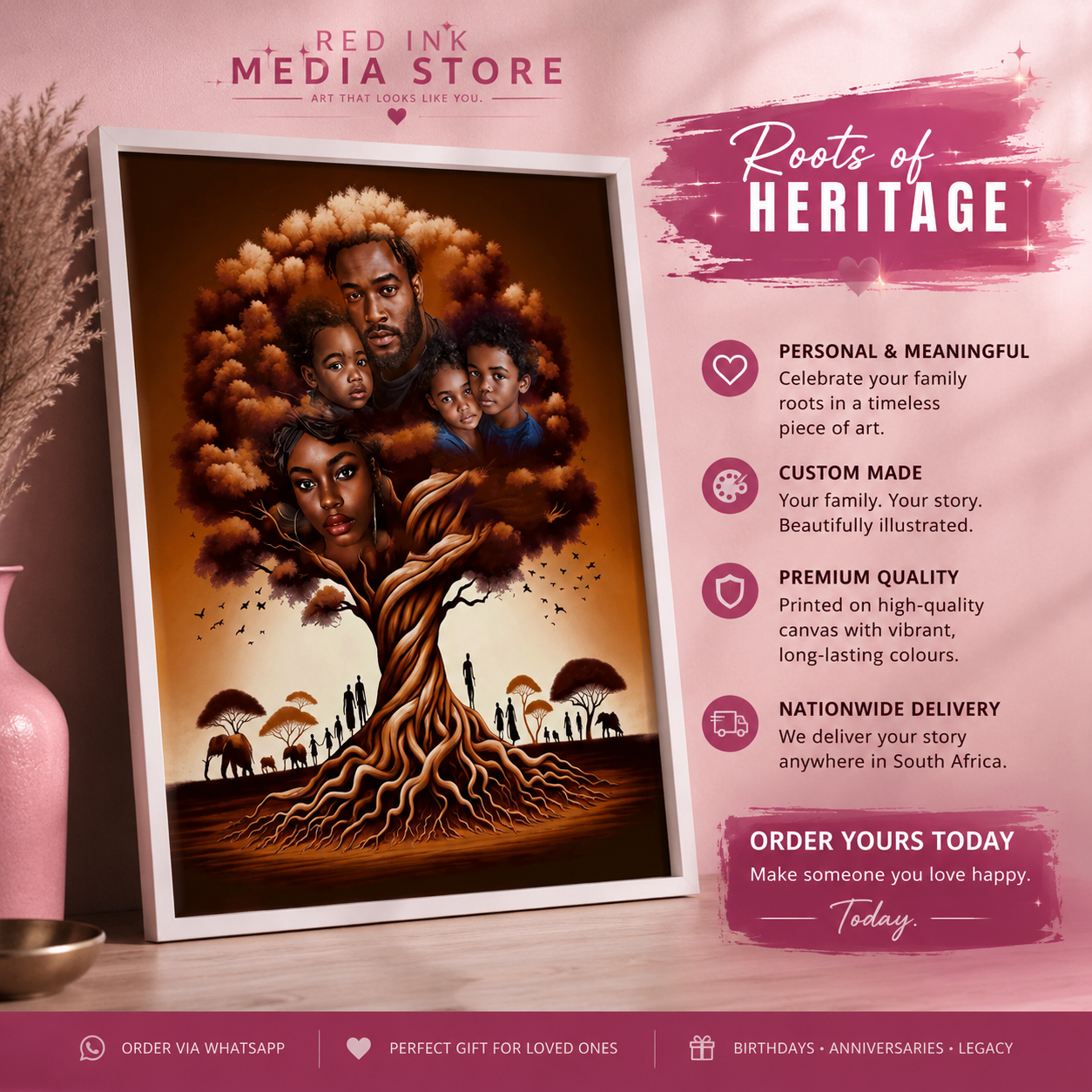 Roots of Heritage Canvas