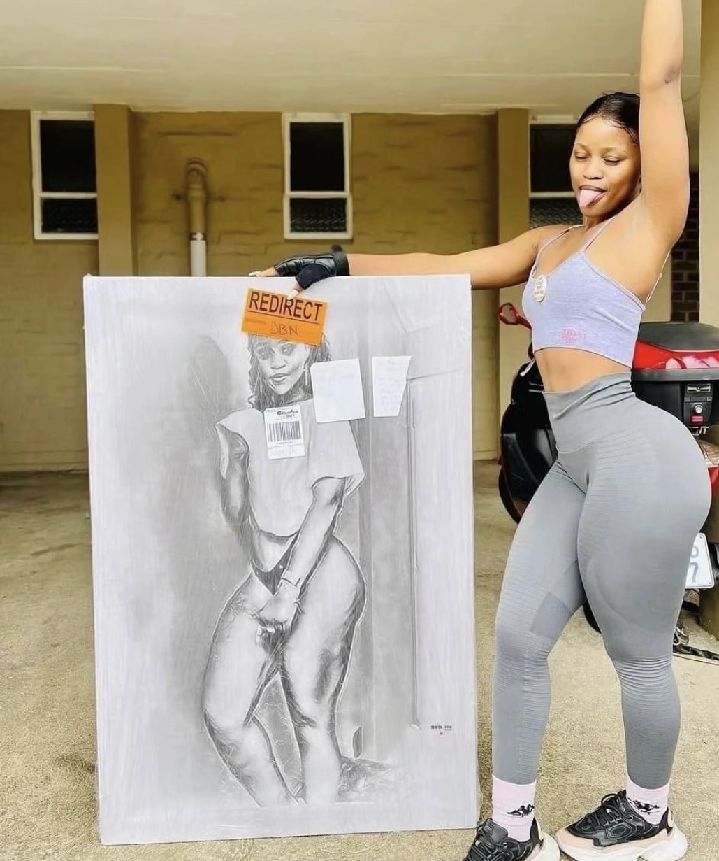 A Red Ink Media Store customer displaying personalised artwork