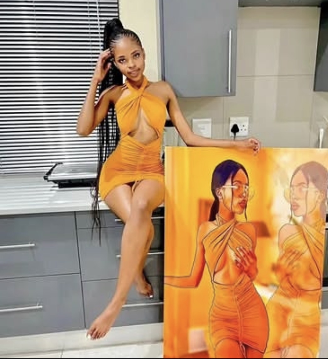 A Red Ink Media Store customer displaying personalised artwork