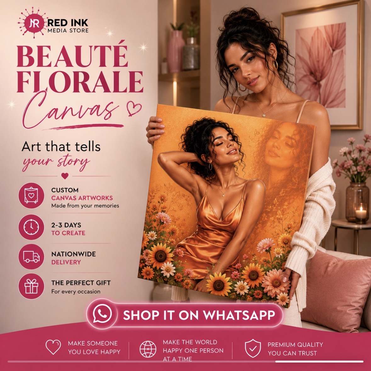 Beauté Florale Canvas