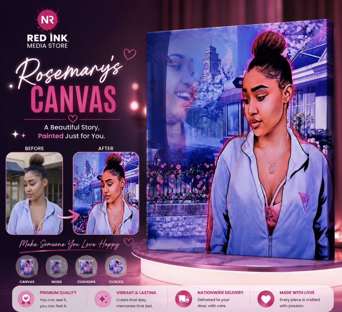 Rosemaries Canvas